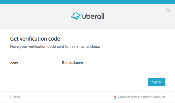 Email verification image