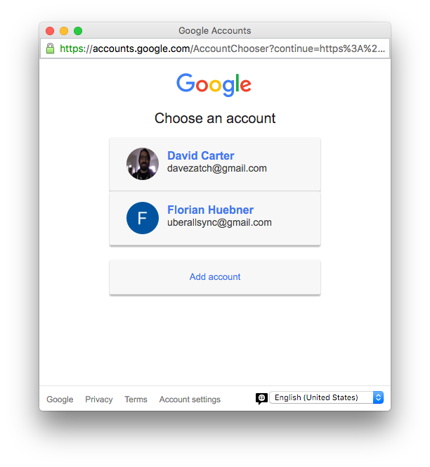 Google oauth image